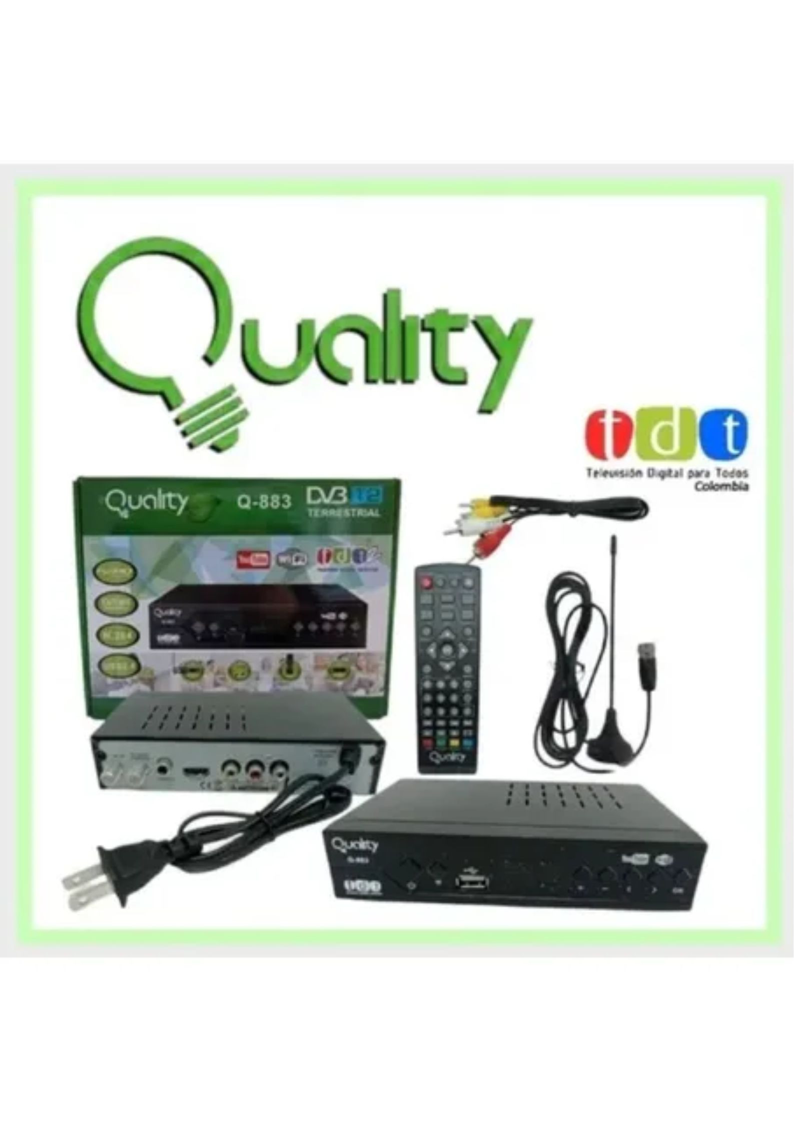 Miniatura 4 de Decodificador TDT Tv 7 Botones / Quality